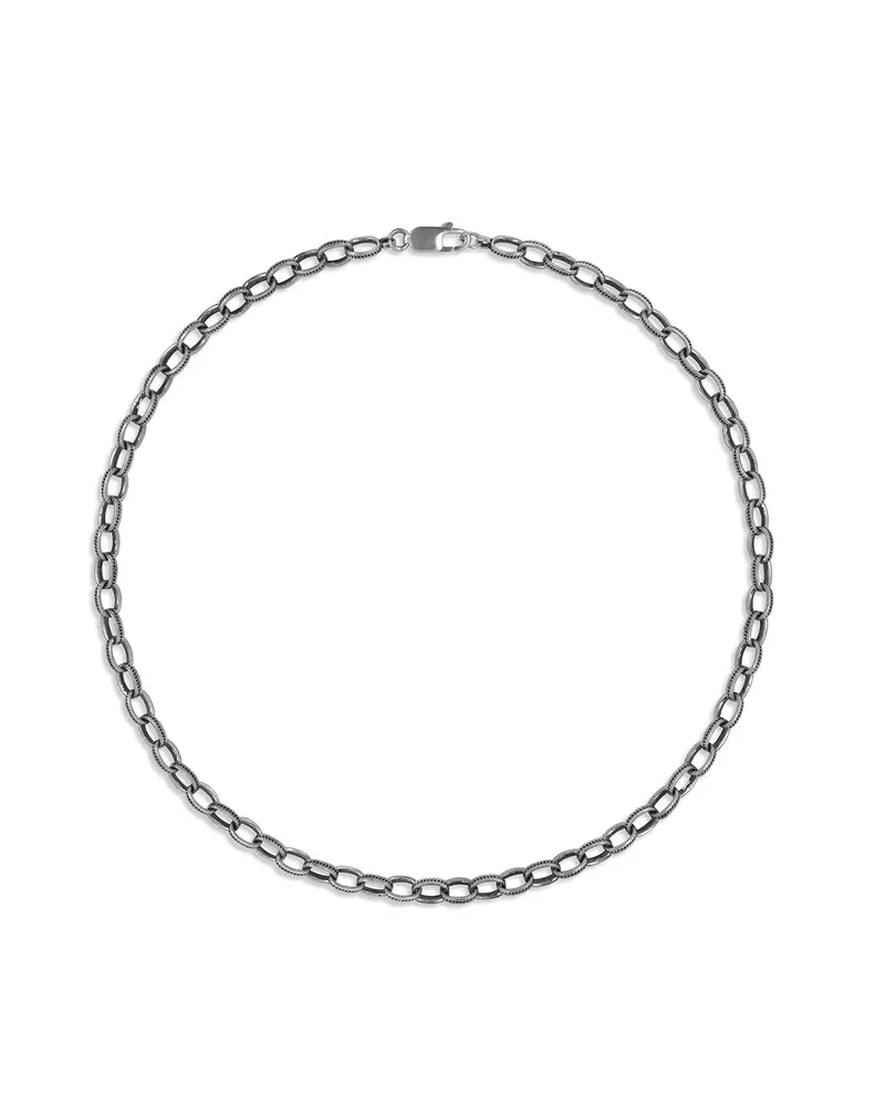 Mini Monogram Icon Link Necklace 1