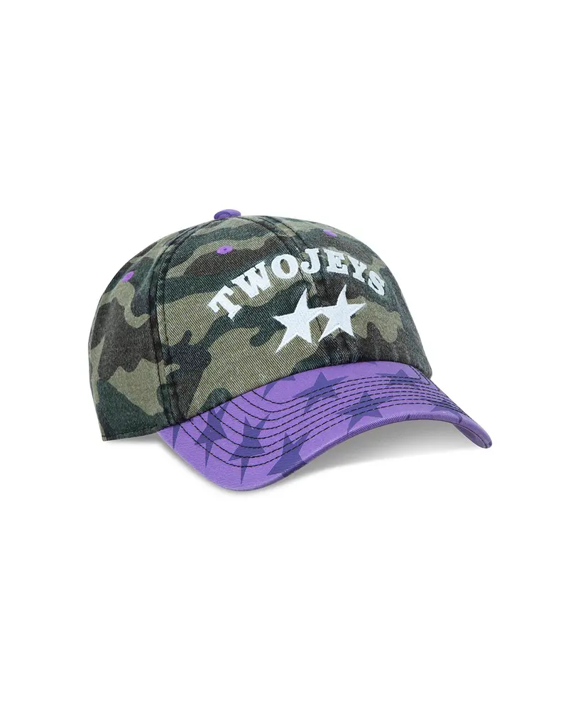 Mismatched Camo Dad Cap 1