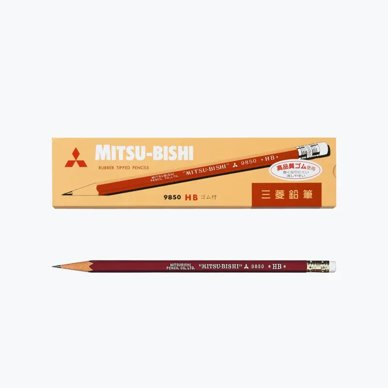 Mitsubishi - Pencil - 9850 (Hb) - Box Of 12 1