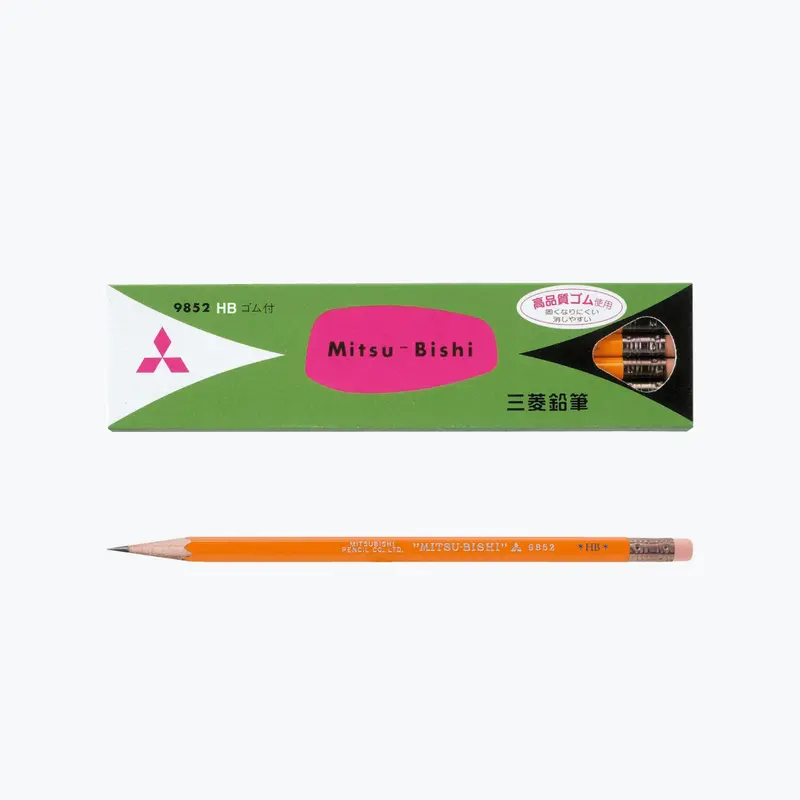 Mitsubishi - Pencil - 9852 (Hb) - Box Of 12 1