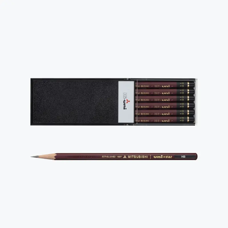 Mitsubishi - Pencil - Hi-Uni (Various Grades) - Box Of 12 1