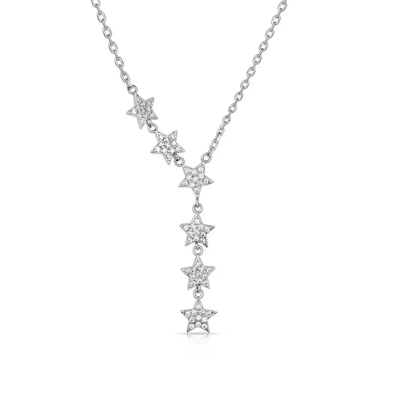 Montana Silversmiths Guiding North Crystal Necklace - Nc5785 1