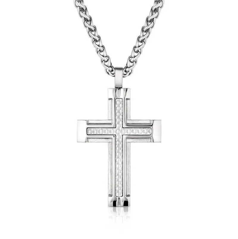 Montana Silversmiths Hero's Belief Cross Necklace - Nc6163 1
