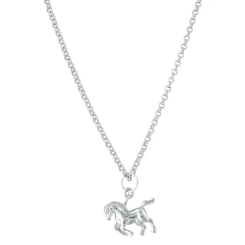 Montana Silversmiths Prancing Horse Necklace - Nc3381 1