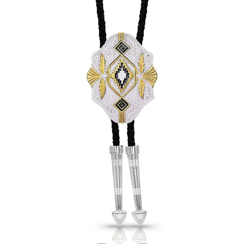 Montana Silversmiths Southwest Scalloped Bolo Tie - Bt190 1