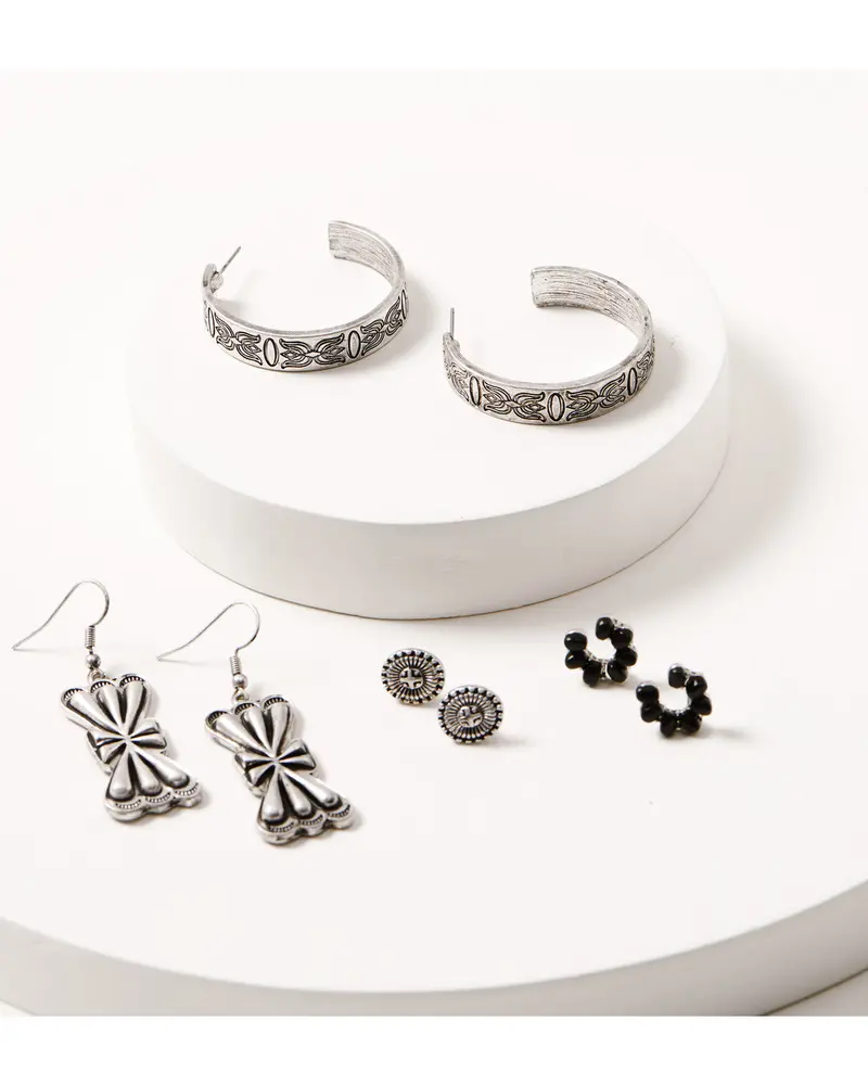 Mossdale Earring Set - 4 Piece 1