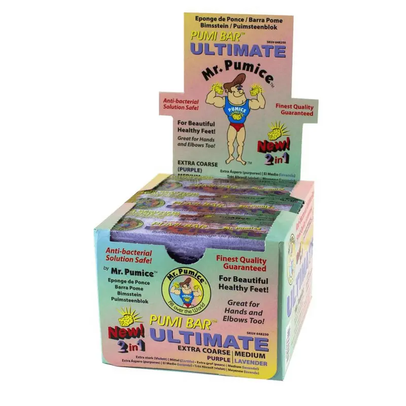 Mr. Pumice Bar Two Way #400 (Box/24Pcs) 1