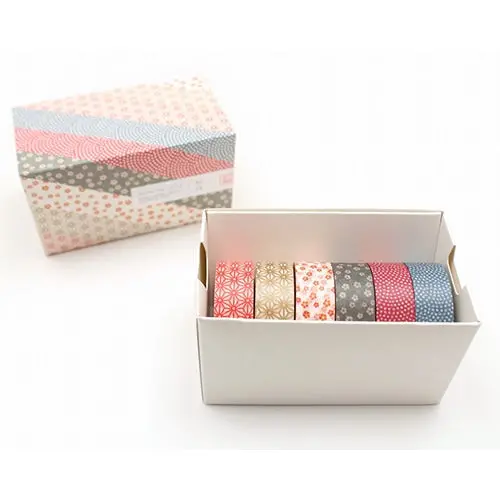 Mt Masking Tape - Washi Tape - Corporation (Box Of 6) 1