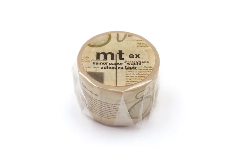 Mt Masking Tape - Washi Tape - Encyclopedia Clock 1