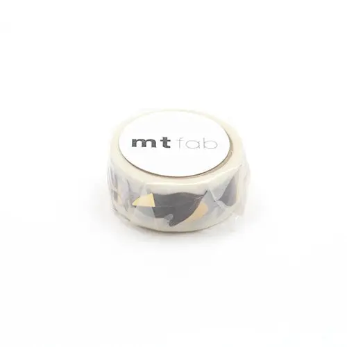 Mt Masking Tape - Washi Tape - Foil Stamped Leaves 1