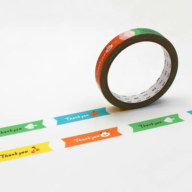 Mt Masking Tape - Washi Tape - Large Core - Mizutama - Thank You 1