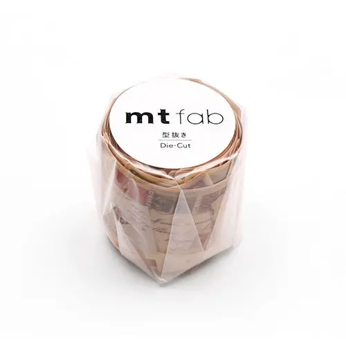 Mt Masking Tape - Washi Tape - Letter (Die-Cut) 1