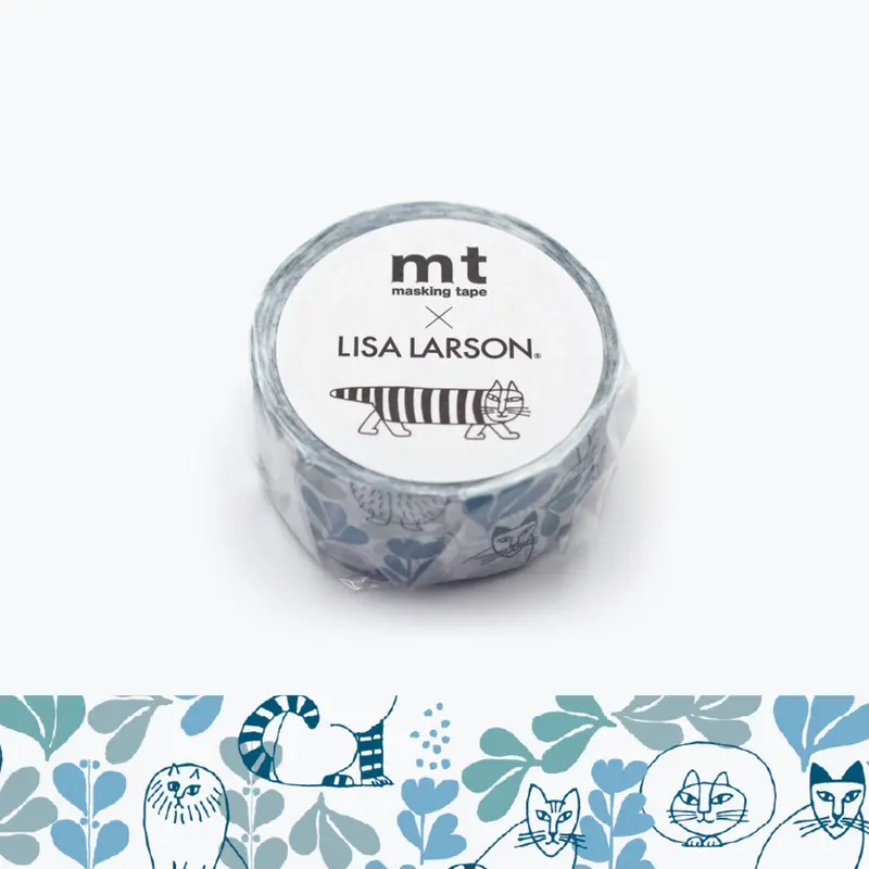 Mt Masking Tape - Washi Tape - Lisa Larson - Leaves Series 1
