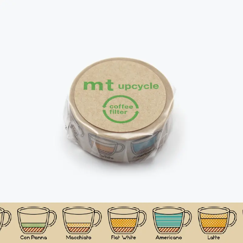 Mt Masking Tape - Washi Tape - Upcycle - Coffee Guide 1