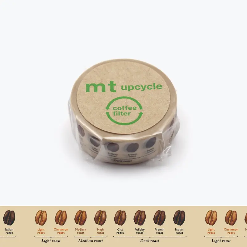 Mt Masking Tape - Washi Tape - Upcycle - Coffee Roast 1