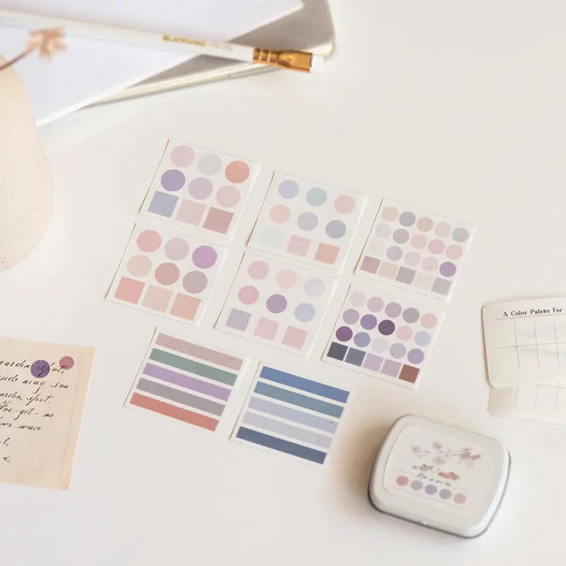 Mu Lifestyle - Planner Sticker - Mini Tin Palette - #02 1