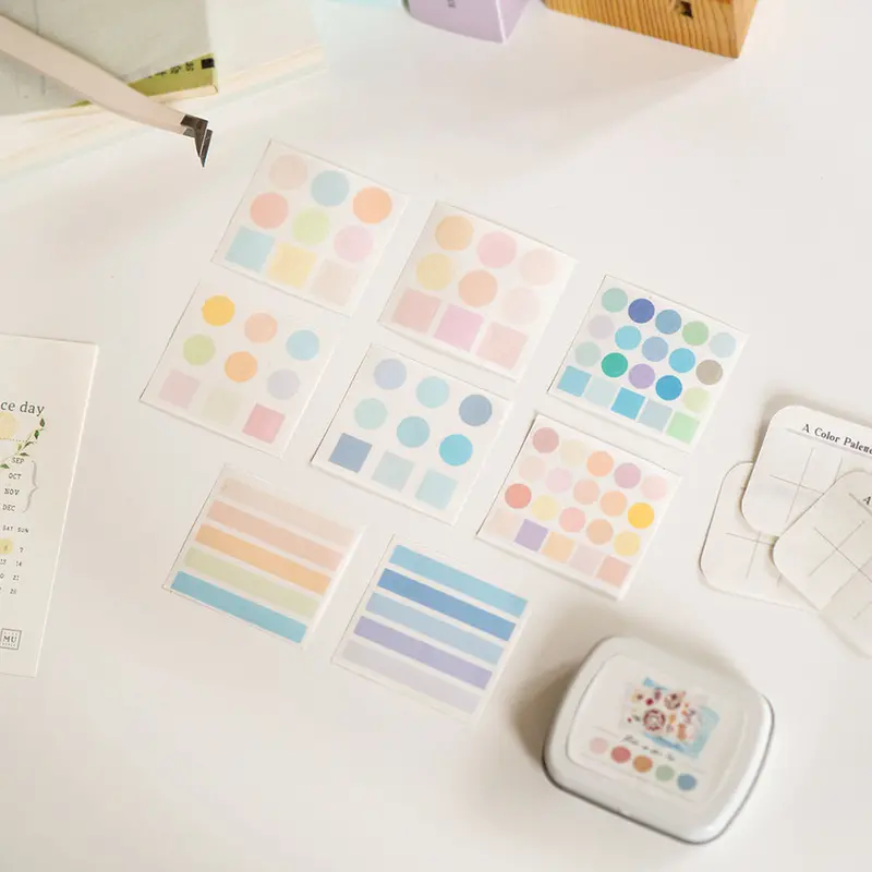 Mu Lifestyle - Planner Sticker - Mini Tin Palette - #03 1
