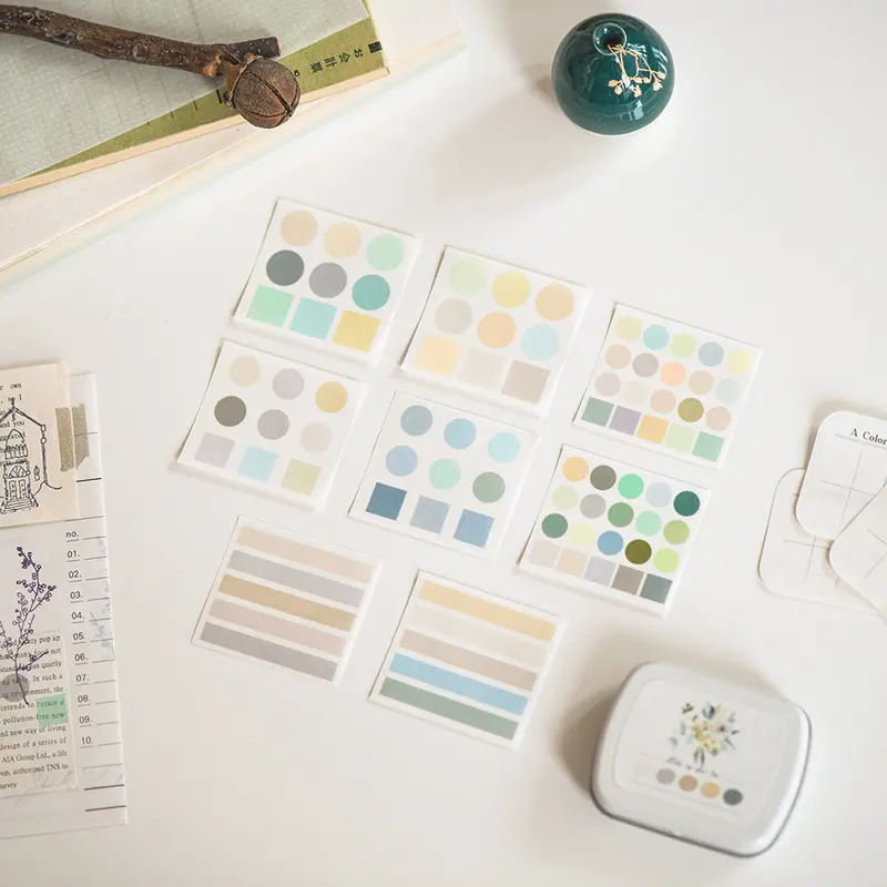 Mu Lifestyle - Planner Sticker - Mini Tin Palette - #04 1