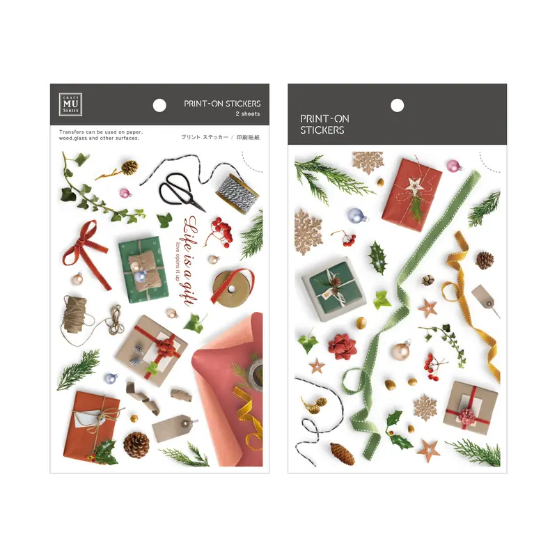 Mu Lifestyle - Planner Sticker - Print On - #009X <Outgoing> 1