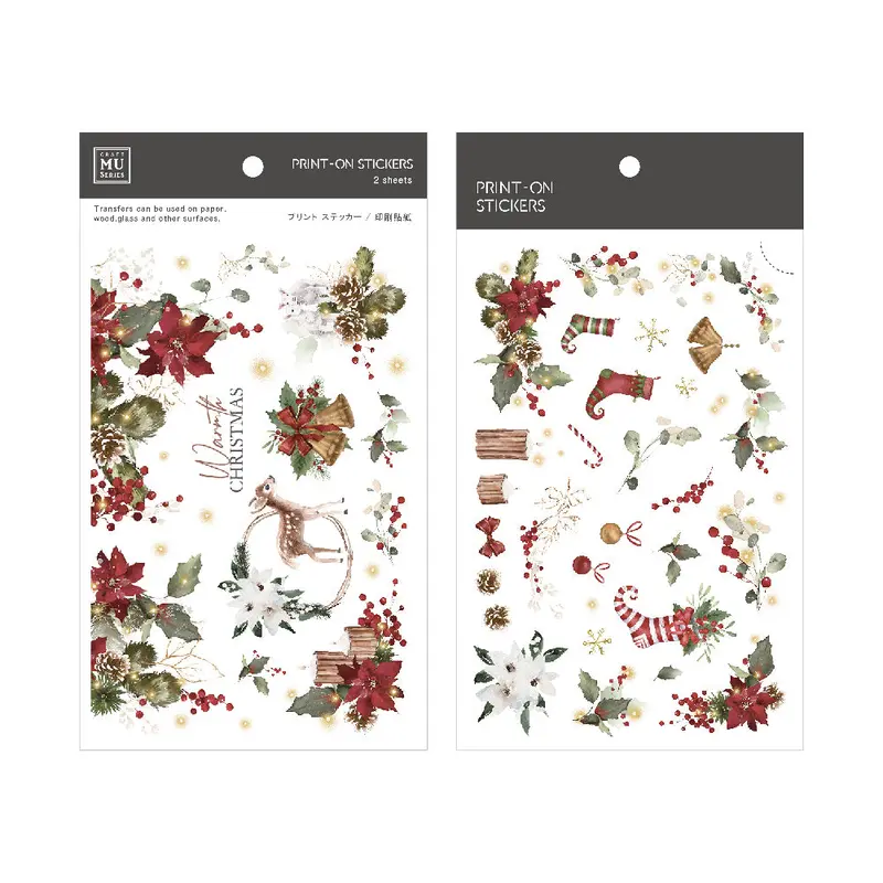 Mu Lifestyle - Planner Sticker - Print On - #014X <Outgoing> 1