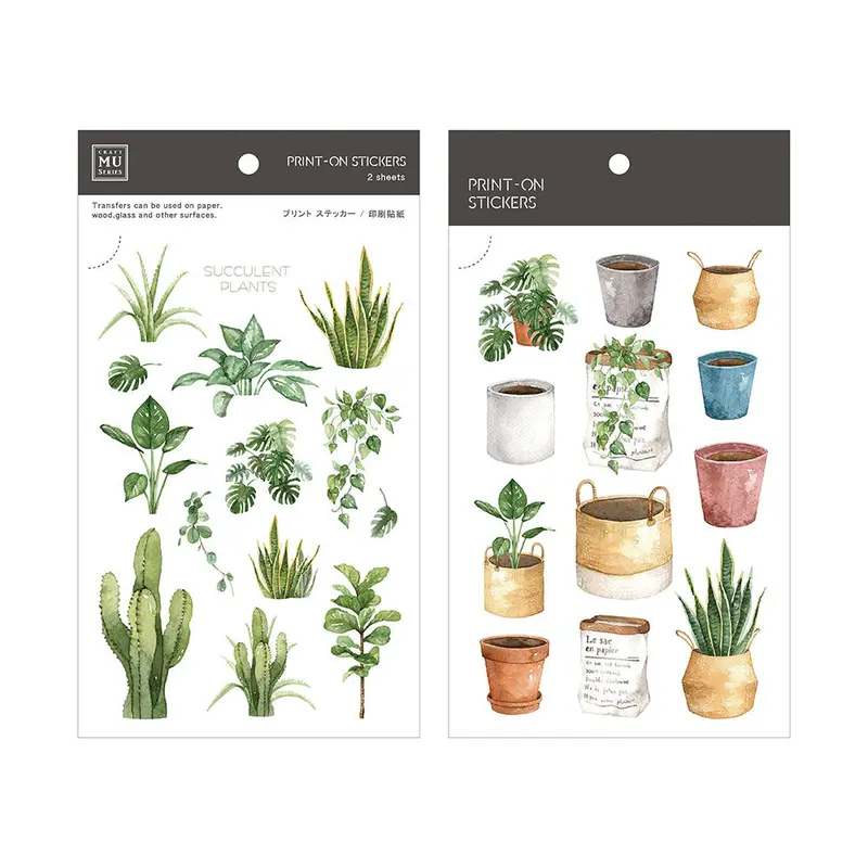 Mu Lifestyle - Planner Sticker - Print On - #037 1