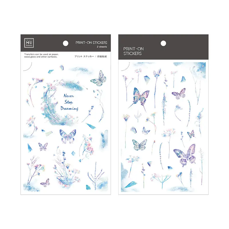 Mu Lifestyle - Planner Sticker - Print On - #085 1