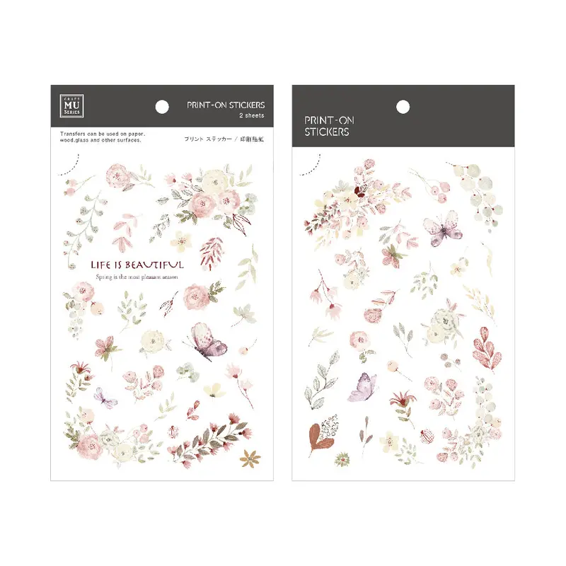 Mu Lifestyle - Planner Sticker - Print On - #184 1