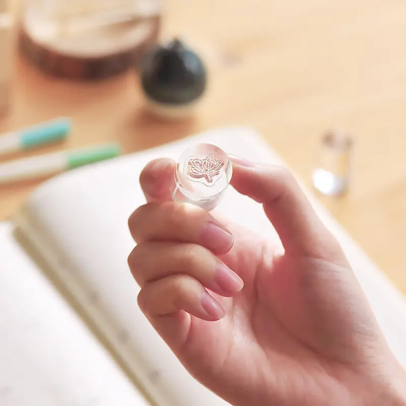 Mu Lifestyle - Stamp - Acrylic Block - Round 2