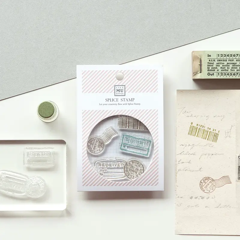 Mu Lifestyle - Stamp - Splice Stamp #3001 1