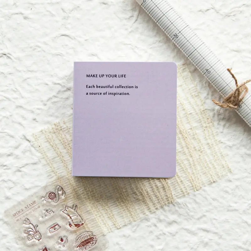 Mu Lifestyle - Sticker Storage Folder - Ephemera - Lavender 1
