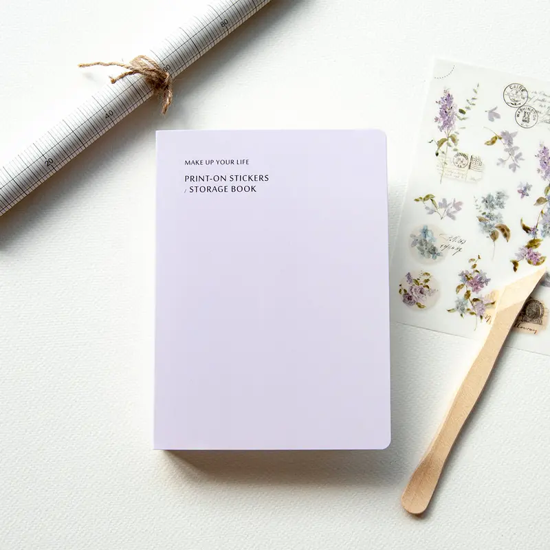 Mu Lifestyle - Sticker Storage Folder - Light Purple 1