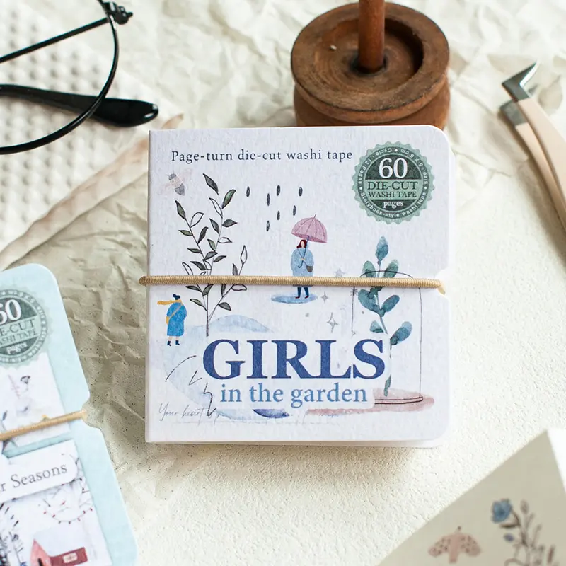 Mu Lifestyle - Washi Tape - Page Turn Die-Cut - #006 1