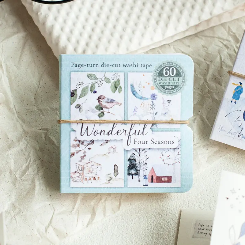 Mu Lifestyle - Washi Tape - Page Turn Die-Cut - #007 1
