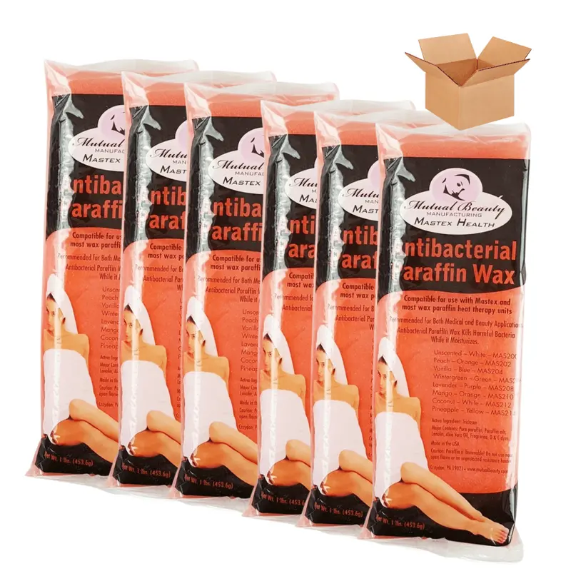 Mutual Paraffin Wax Peach (Case/6Lbs) 1