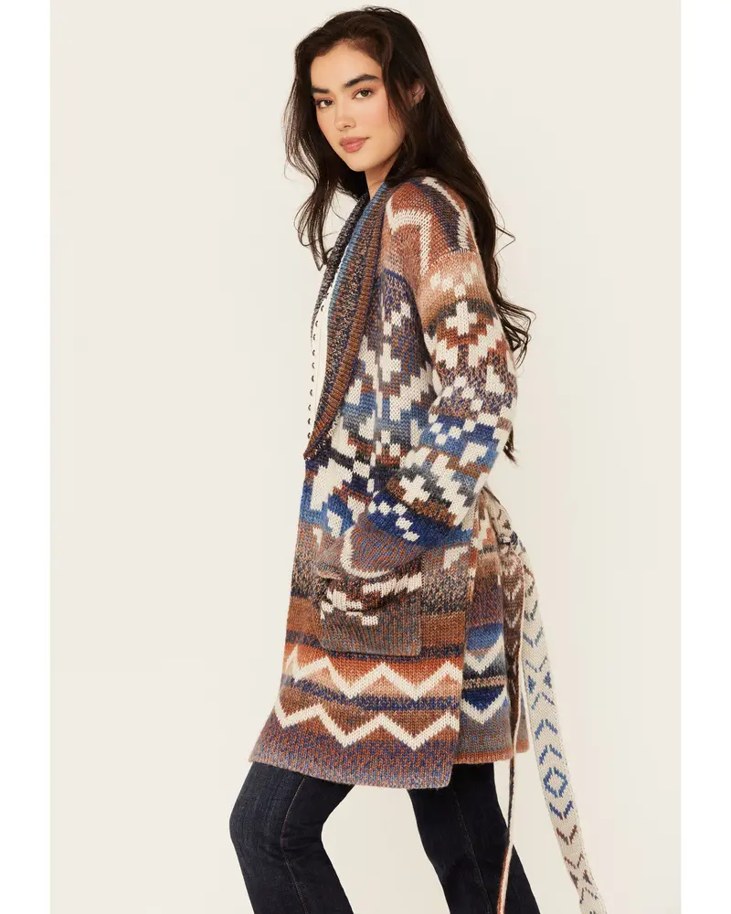 Myhr Southwestern Print Cardigan 1