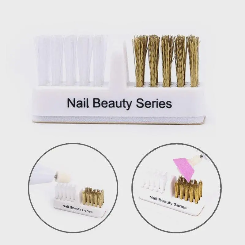 Nail Drill Bit - Metal Cleaning Brush 1
