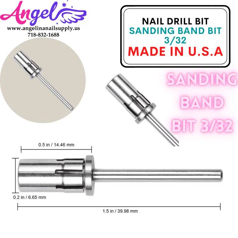 Nail Drill Bit - Sanding Band Bit 3/32 1