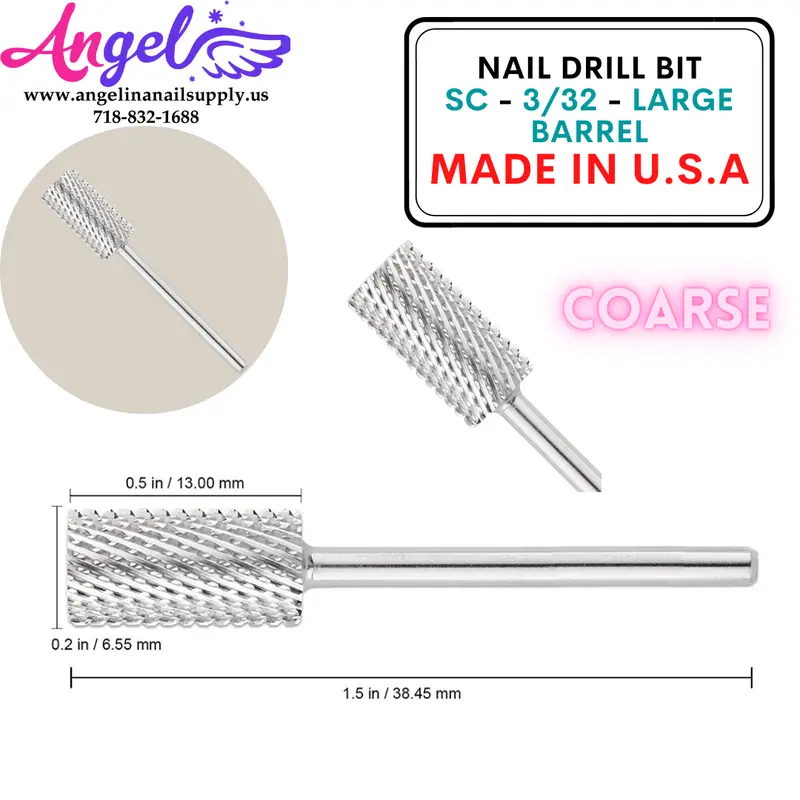 Nail Drill Bit - Sc - 3/32 - Large Barrel 1
