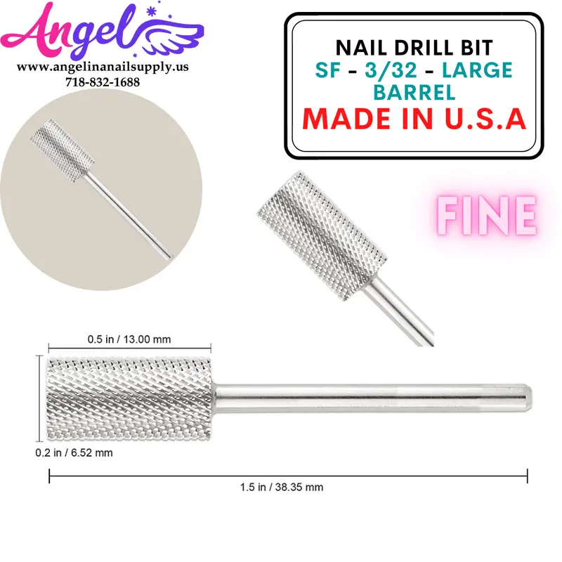 Nail Drill Bit - Sf - 3/32 - Large Barrel 1