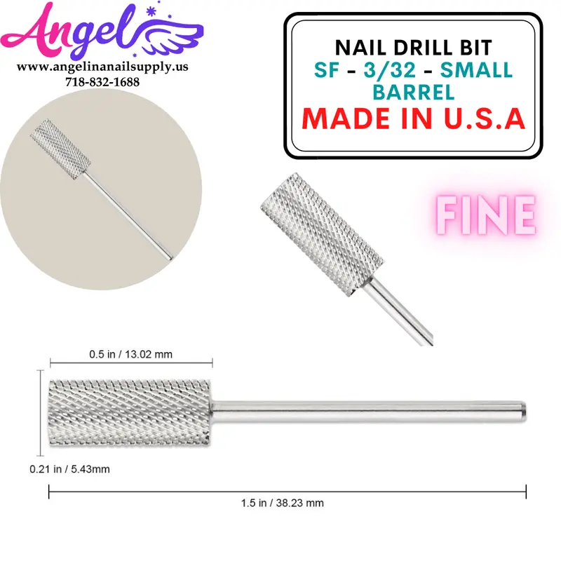 Nail Drill Bit - Sf - 3/32 - Small Barrel 1