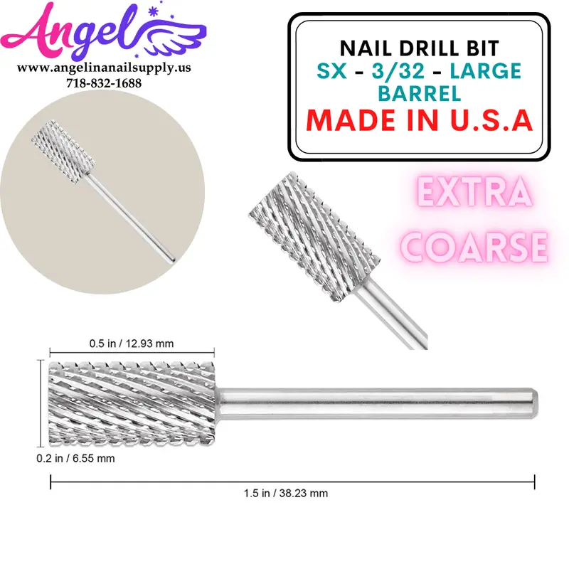 Nail Drill Bit - Sx - 3/32 - Large Barrel 1