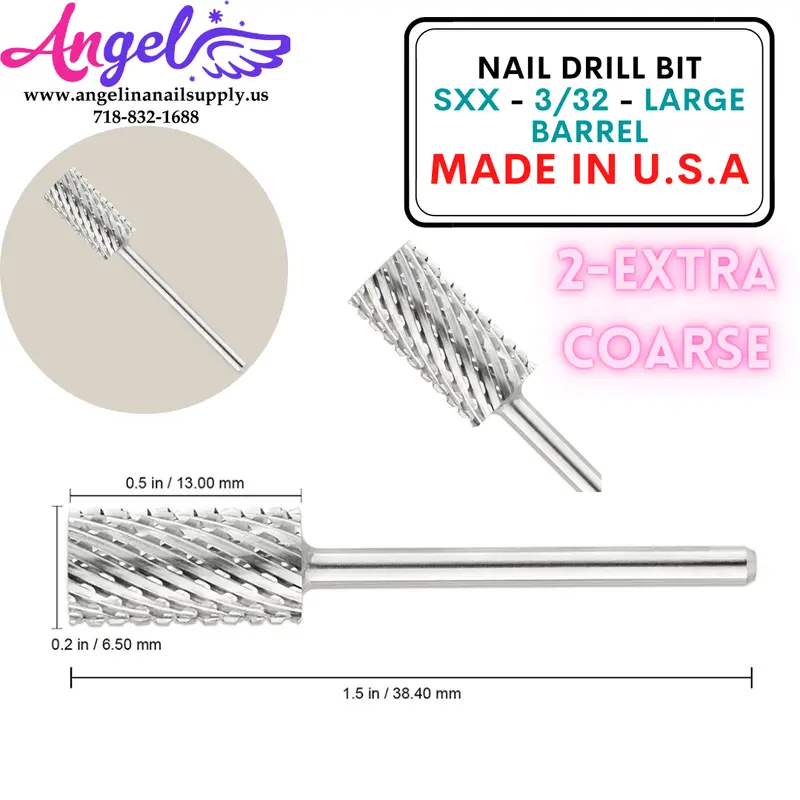 Nail Drill Bit - Sxx - 3/32 - Large Barrel 1