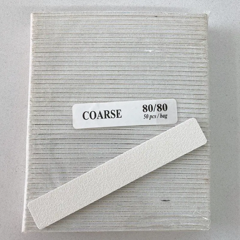 Nail File - 80/80 White Jumbo Vn 1
