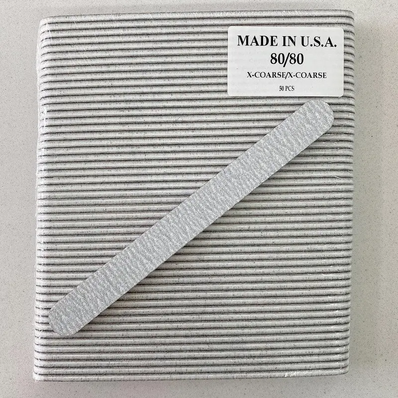 Nail File - 80/80 (Zb) Box/40Bags 1