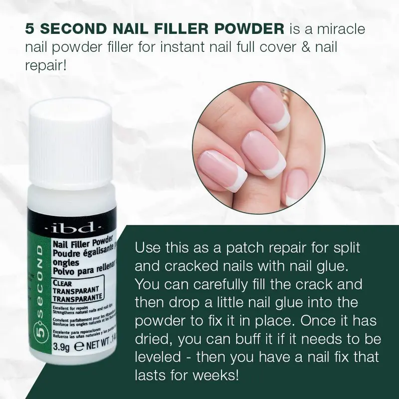 Nail Filler Powder 5 Second ( Pcs ) 1