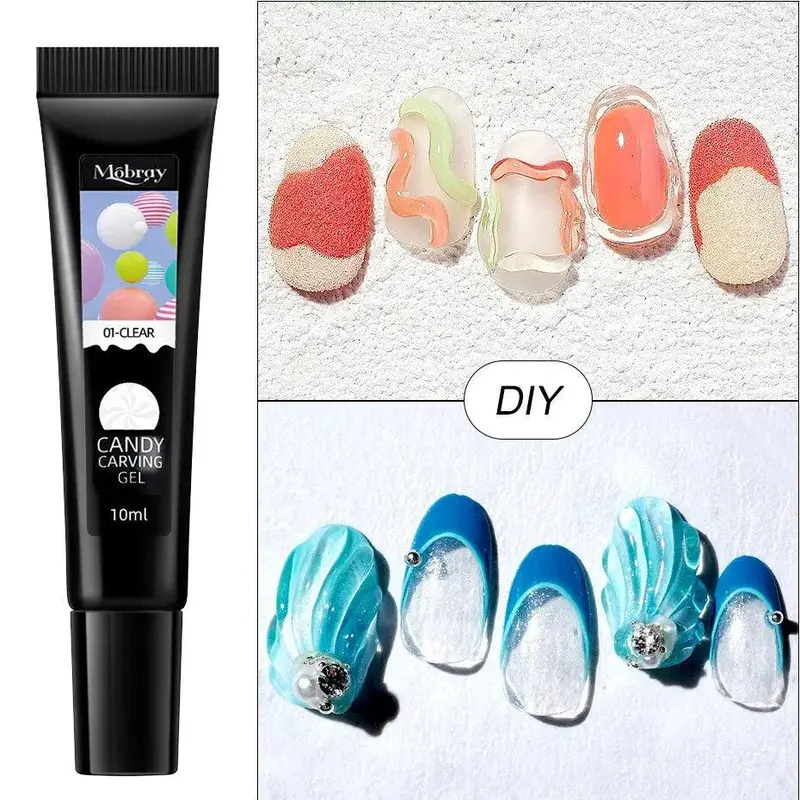 Nail Rhinestone Adhesive Glue 3D Gel Tube 1