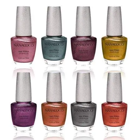 Nanacoco Nail Lacquer 8Pcs For $10 Mix Colors 1