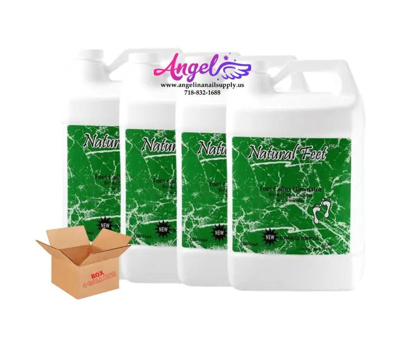 Natural Feet - Foot Callus Eliminator ( Box / 4 Gallons ) 1