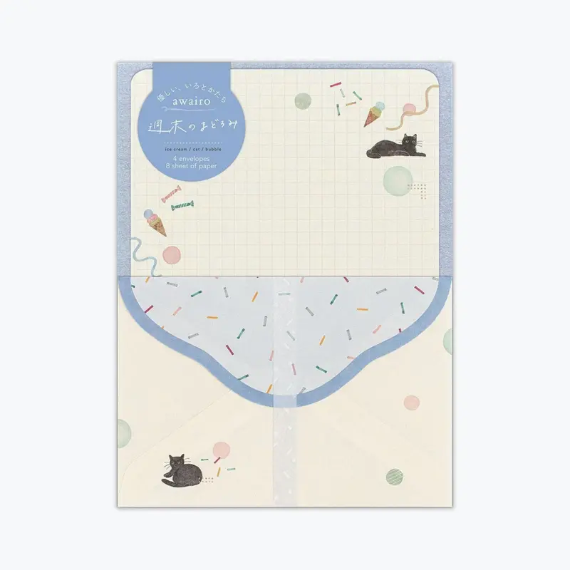 Nb Japan - Letter Set - Awairo - Cat Sprinkles 1