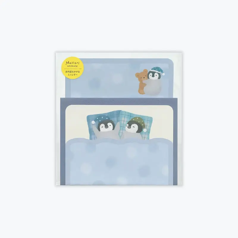 Nb Japan - Letter Set - Mini - Mattari Animals - Penguin 1